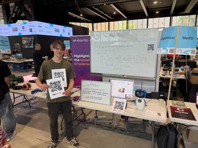 Maker Faire PragueのMyFriendブース
